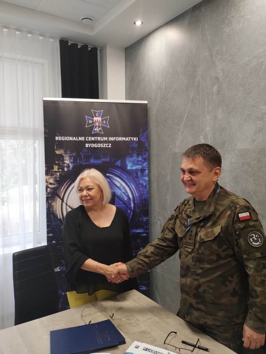 Podpisanie porozumienia o współpracy z Regionalnym Centrum Informatyki Bydgoszcz