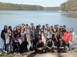 Lekcja geografii w Jeziorach 
