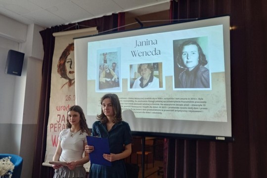 „Podróż po ścieżkach Janiny Wenedy. Losy Polaków w czasie II Wojny Światowej.”