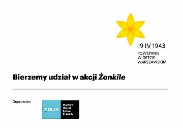 Akcja społeczno-edukacyjna "Żonkile"