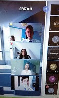 Wirtualnym Turnieju Debat Oksfordzkich o Tematyce Społeczno-Prawnej
