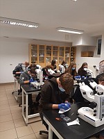 Klasa 2h na Uniwersytecie Przyrodniczym 2