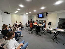 Warsztaty  na Wydziale Nauk Politycznych i Dziennikarstwa 1