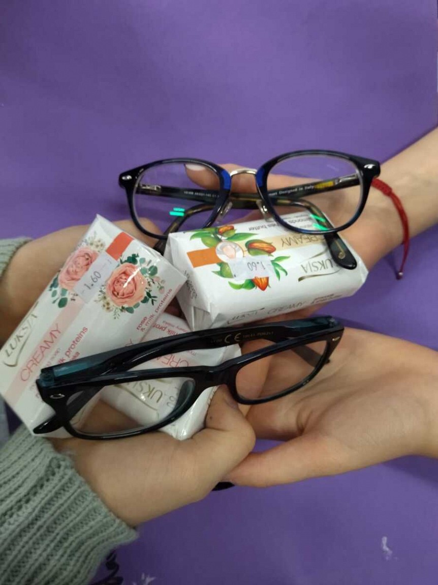 Mydło i okulary dla Afryki