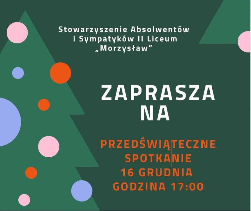 Spotkanie przedświąteczne dla przyjaciół i absolwentów szkoły