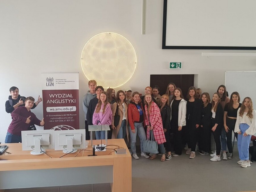 Wizyta na Wydziale Anglistyki UAM