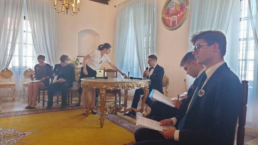 Debatanci w Sandomierzu