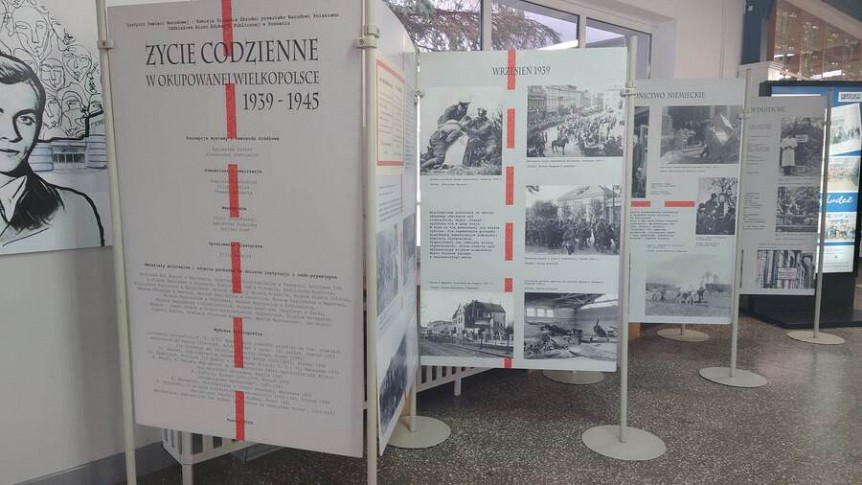 Wystwa historyczna „Życie codzienne w okupowanej Wielkopolsce”.