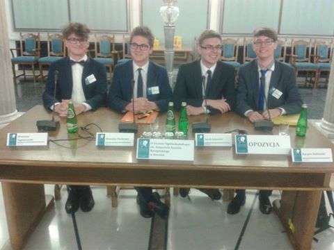V miejsce w Turnieju Debat Oksfordzkich