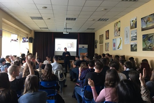 Spotkanie informacyjne na temat Unii Europejskiej i Parlamentu Europejskiego