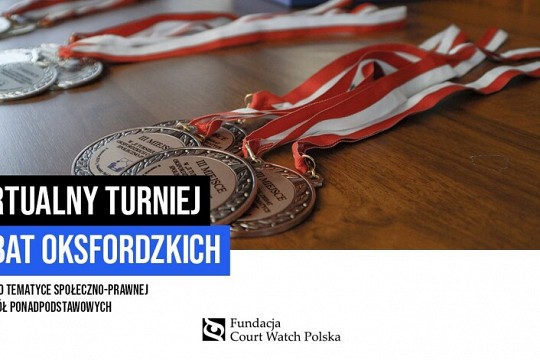Sukces w Wirtualnym Turnieju Debat Oksfordzkich o Tematyce Społeczno - Prawnej