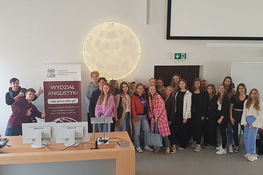 Wizyta na Wydziale Anglistyki UAM