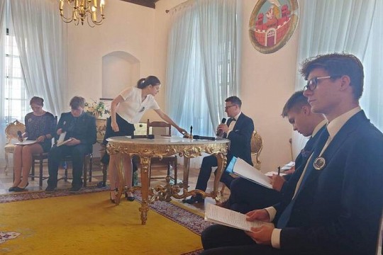 Debatanci w Sandomierzu